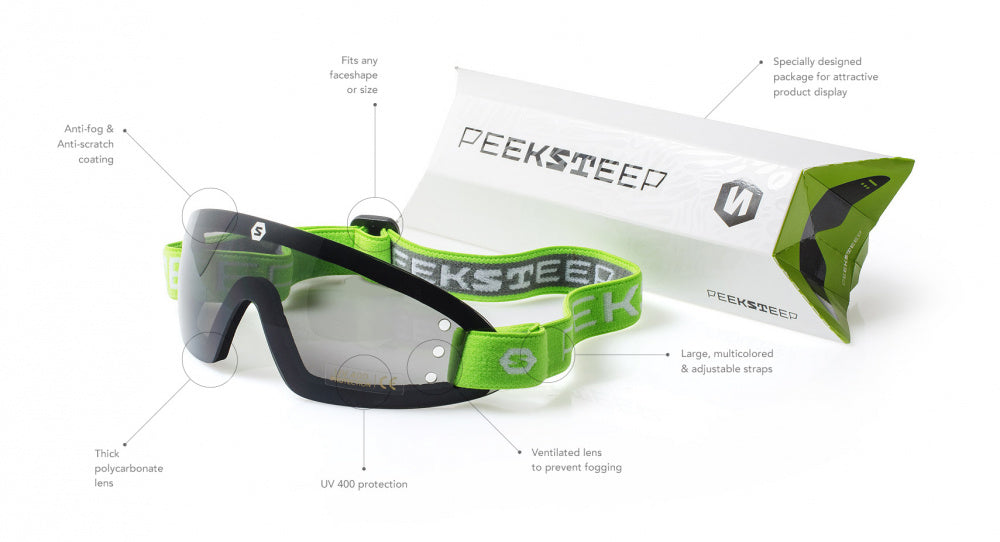 Peeksteep Goggles
