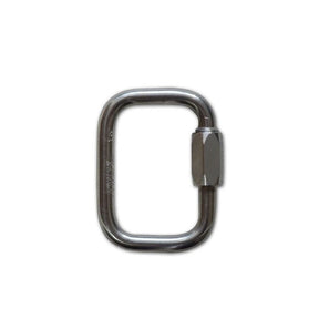 5 mm square stainless steel maillon rapide