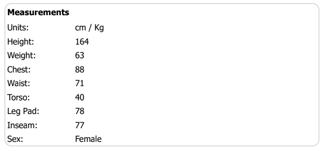 Størrelsesguide